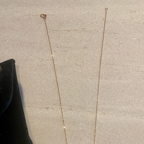 NWT Dana Rebecca Designs Diamond Sylvie Rose Bar Necklace in 14K Rose Gold - Picture 5 of 6